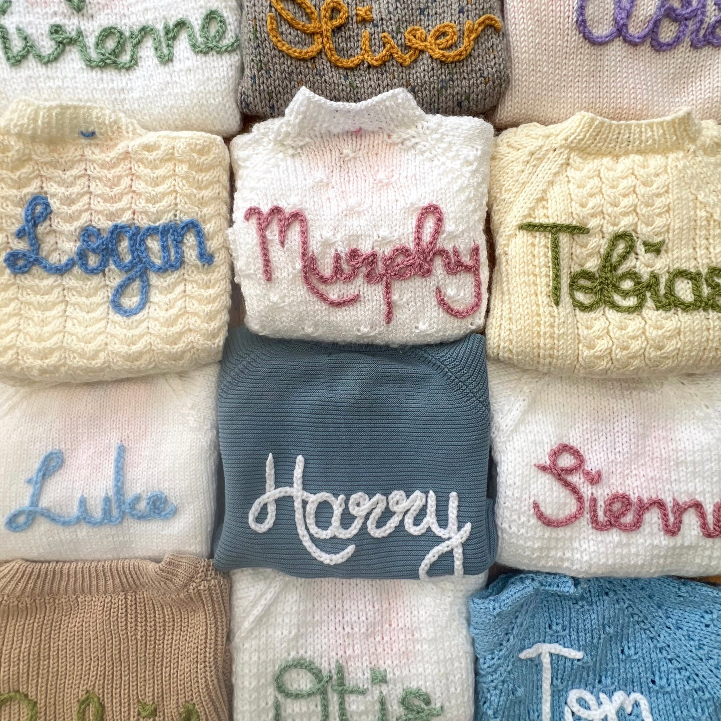 green 0-3 months hand knit cardigan